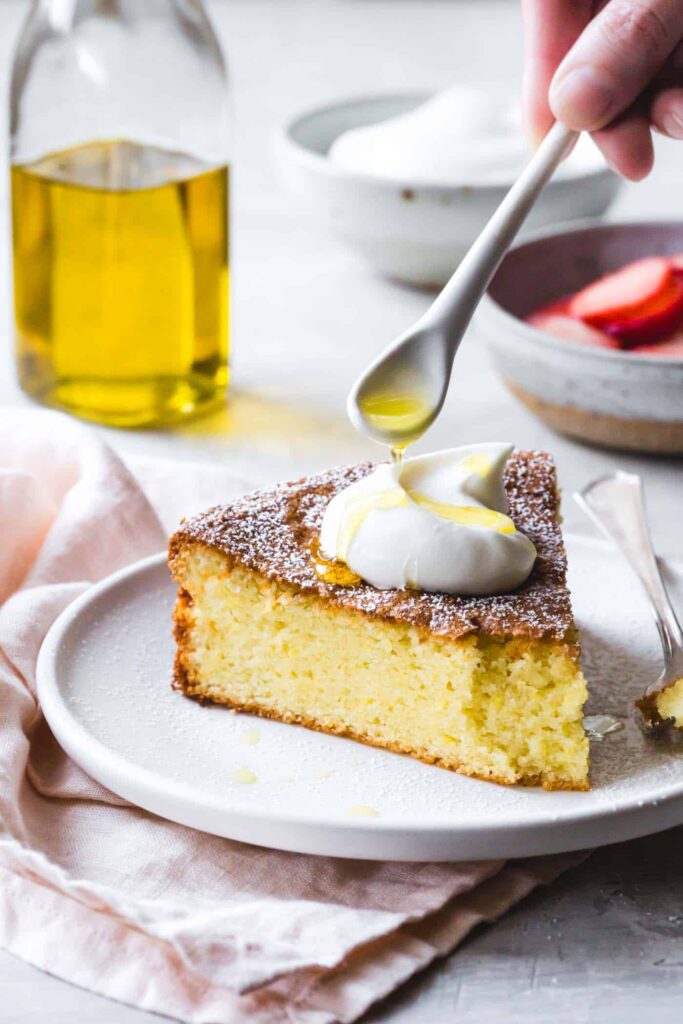 Gluten Free Olive Oil Cake with Lemon Almond Flour gluten free grain free dairy free 2