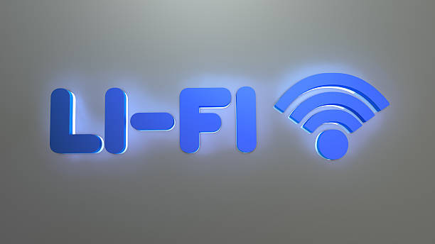 Graphical visual of Lifi technology, that provides wireless communication